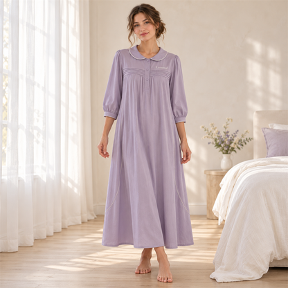 Lunveral Moonlight Lavender Nightgown