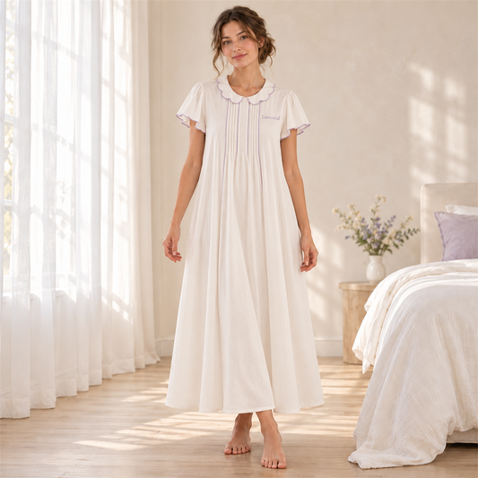 Lunveral Ivory Morning Nightdress