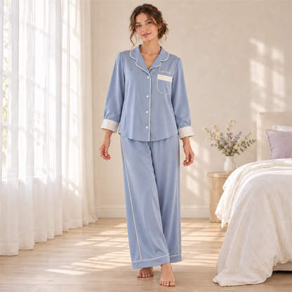 Lunveral Blue Hour Pajama Set